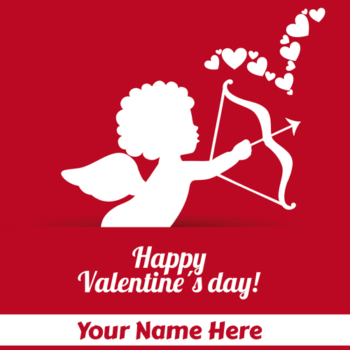 Happy Valentines Day Wishes Greeting With Name