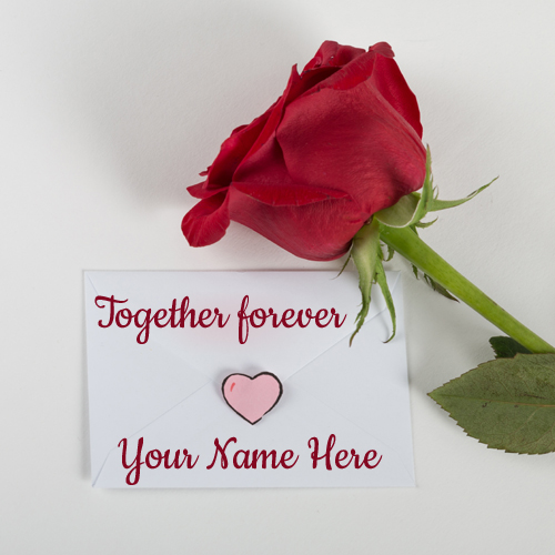 Romantic Love Letter For Girlfriend With Your Name