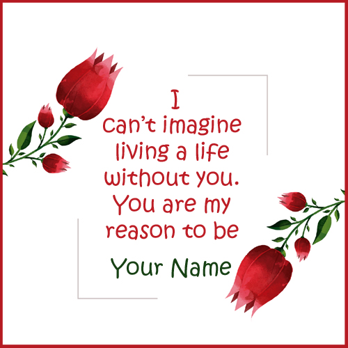 Romantic Handwritten Love Note Pics With Red Roses