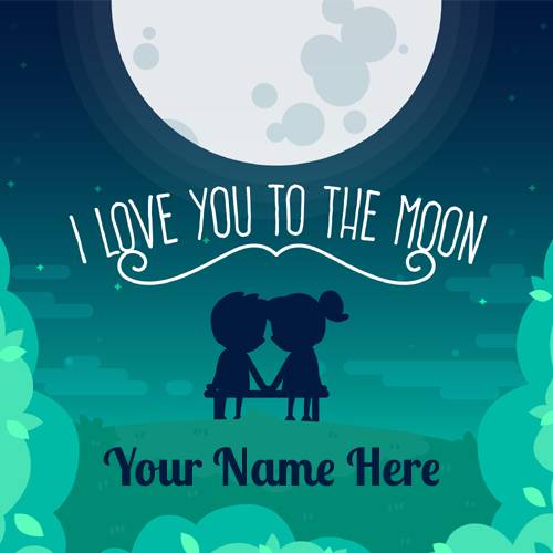 Romantic Greeting For Cute and Lovely Couple With Name